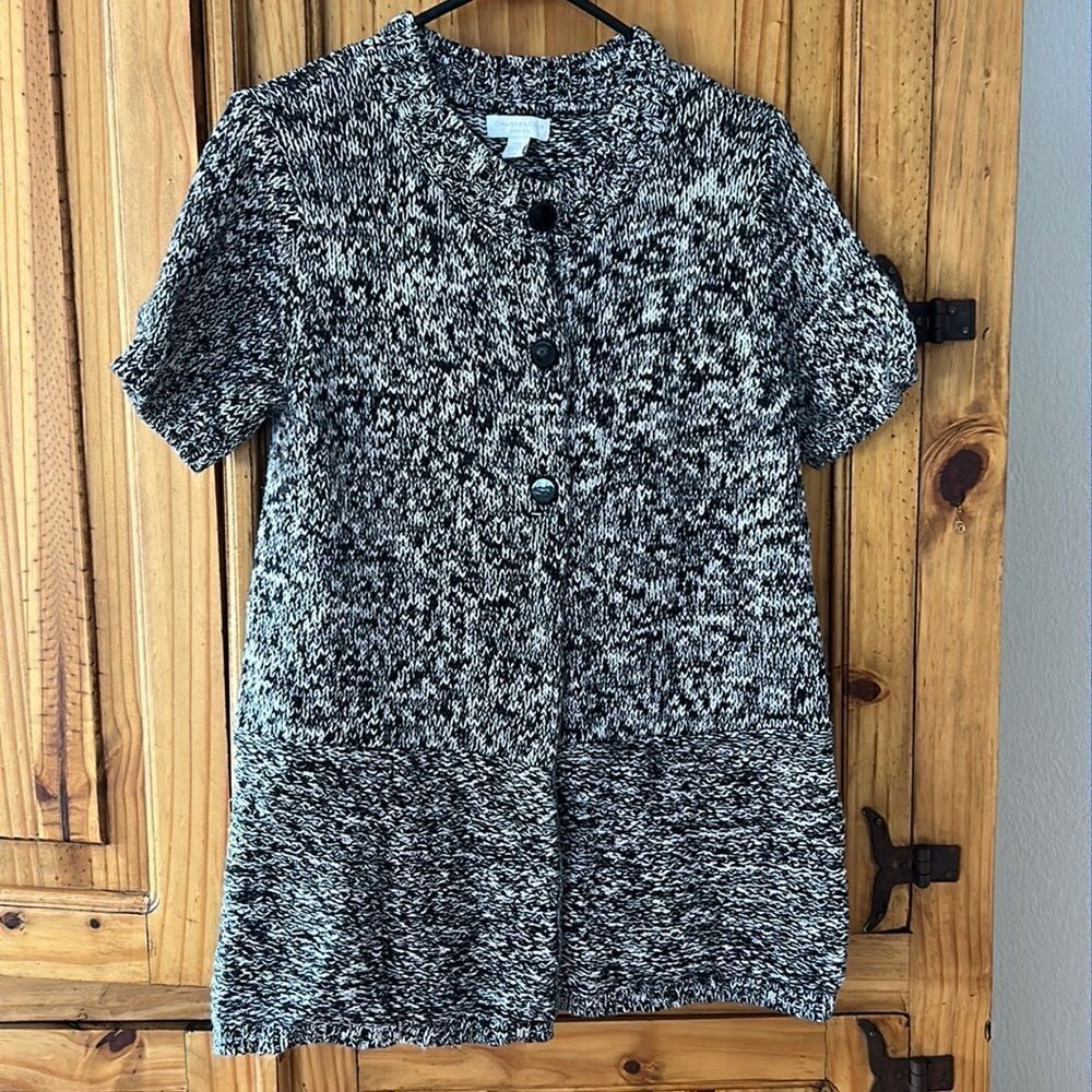****** 5 for $25 Charter Club Tweed Tunic Sweater